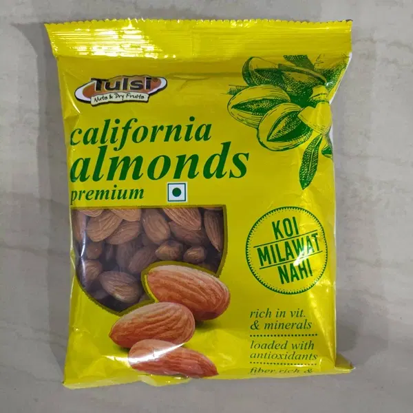 TULSI CALIFORNIA ALMONDS 250G