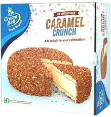 CREAM BELL CARAMEL CRUNCH CHOCOLATE CAKE 500 ML