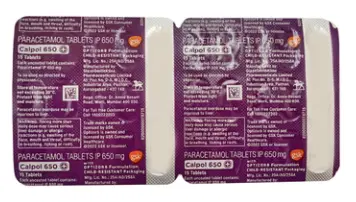 CALPOL 650 PARACETAMOL (15 TABS)