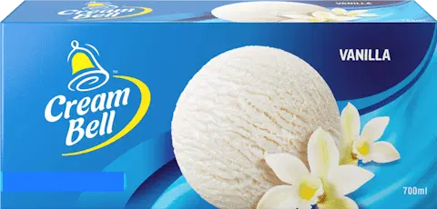 CREAM BELL CREAMY VANILLA ICE CREAM 700ML