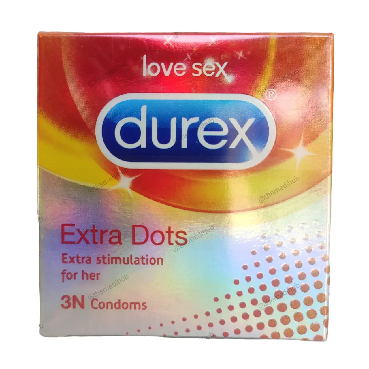 DUREX EXTRA DOTS 3 PC BUY 1 GET 1 FREE