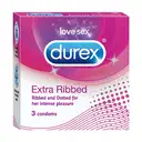 DUREX EXTRA RIBBED 3 PC BUY 1 GET 1 FREE – image 1