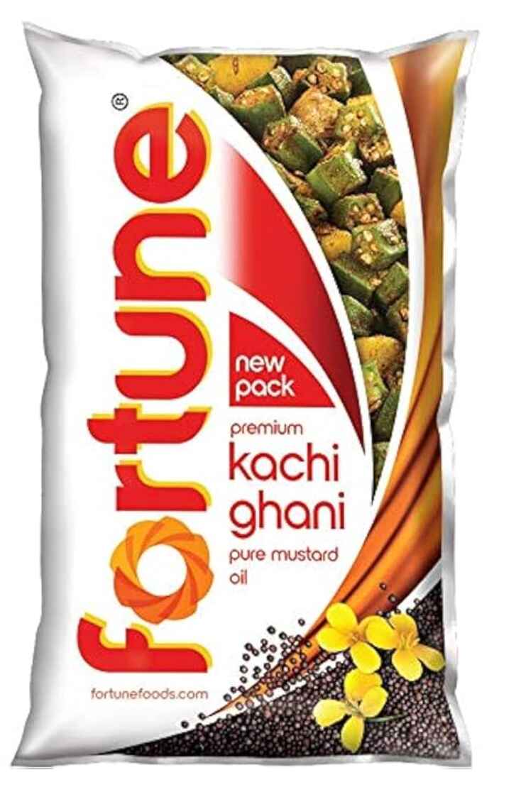 FORTUNE MUSTARD OIL PREMIUM KACHI GHANI POUCH