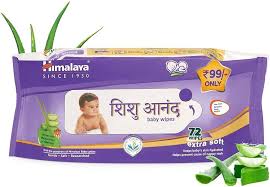 HIMALAYA SHISHU AANAND-72 WIPES
