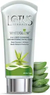 LOTUS HERBALS WHITE GLOW WHITENING FACIAL FOAM