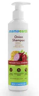 MAMAEARTH ONION SHAMPOO FOR HAIR FALL CONTROL – image 1