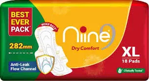 Niine Naturally Soft Sanitary Pads 