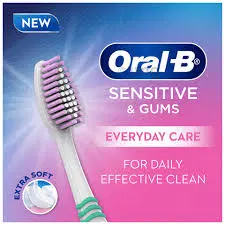 ORAL-B FRESH CLEAN SENSITIVE TOOTHBRUSH
