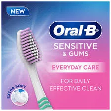 ORAL-B FRESH CLEAN SENSITIVE TOOTHBRUSH