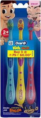 ORAL-B KIDS CHHOTA BHIM -3PCS SET