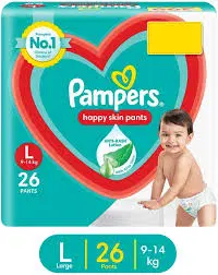 PAMPERS L SIZE 26 PANTS