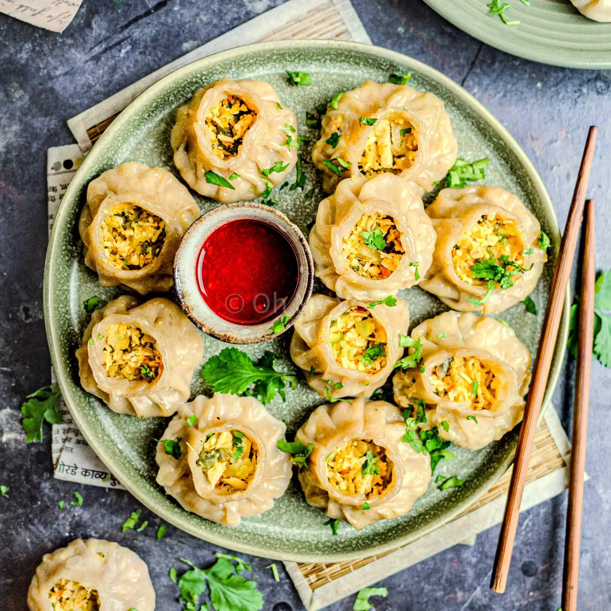 PANEER MOMOS 8 PC BY DESHI THAT RESTAURANT