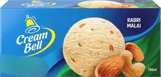 BUY 1 GET 1 FREE - CREAM BELL RABRI MALAI ICE CREAM 700ML+700ML