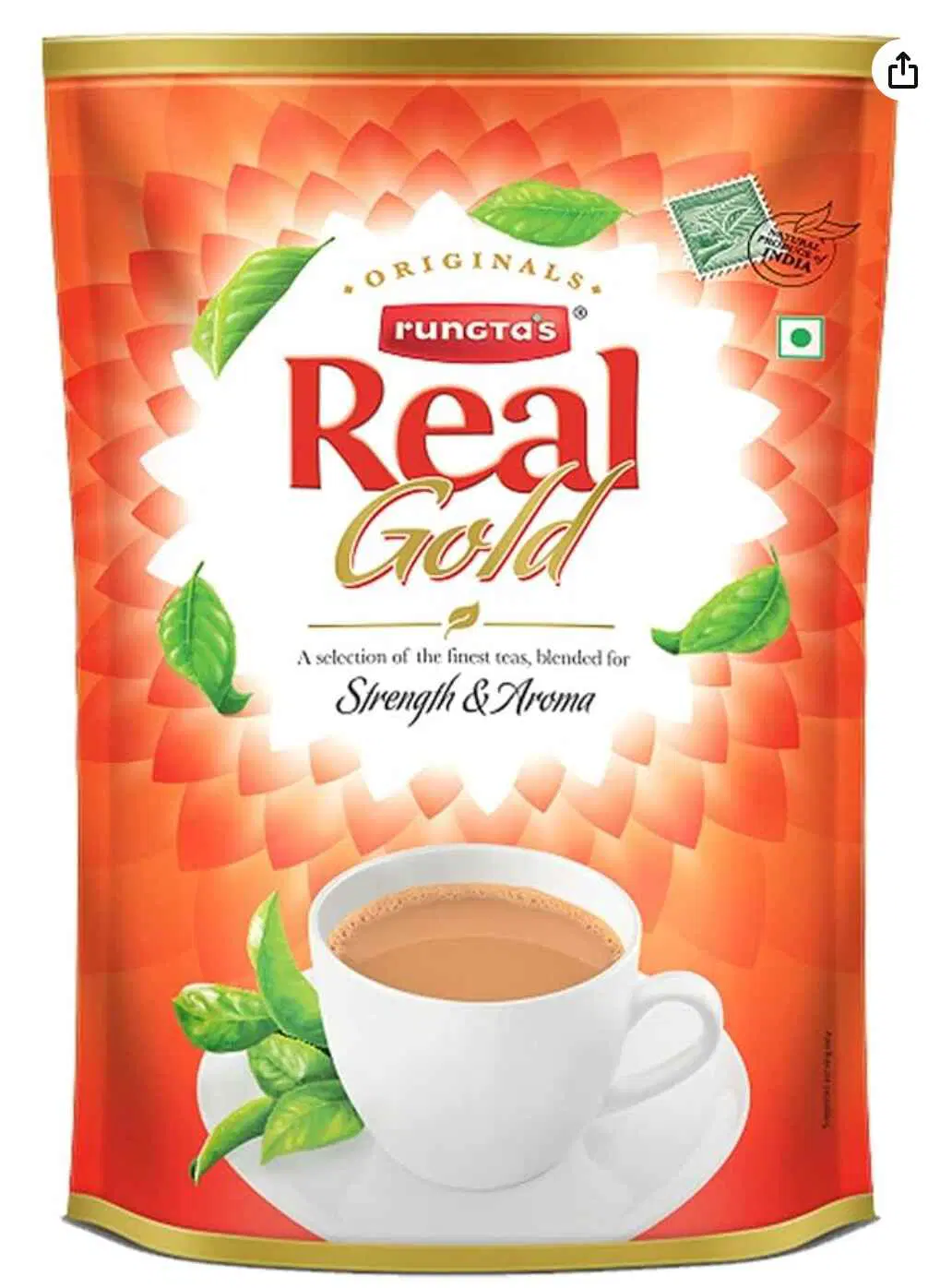 REAL GOLD CHAIPATTI/TEA