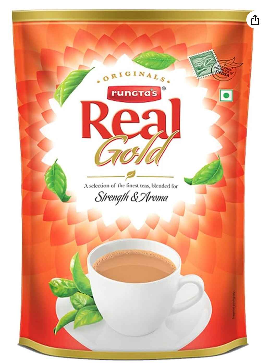 REAL GOLD CHAIPATTI/TEA