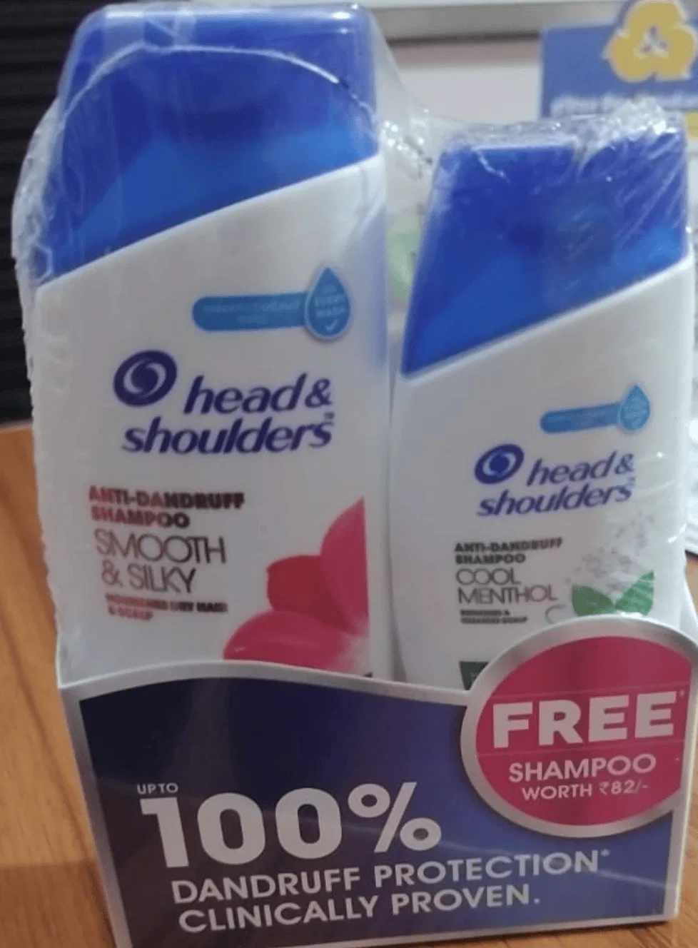 HEAD & SHOULDERS ANTI DANDRUFF SMOOTH & SILKY SHAMPOO 340ML + 70ML FREE PACK