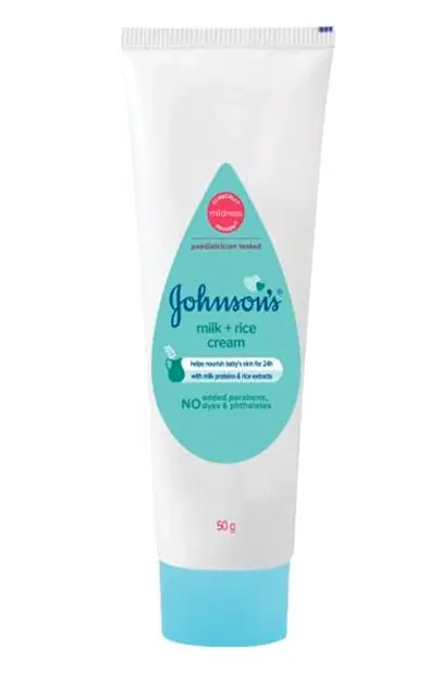 JOHNSON BABY CREAM MILK RICE 50 GM