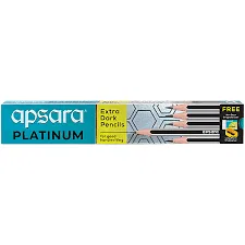 APSARA PLATINUM EXTRA DARK PENCILS