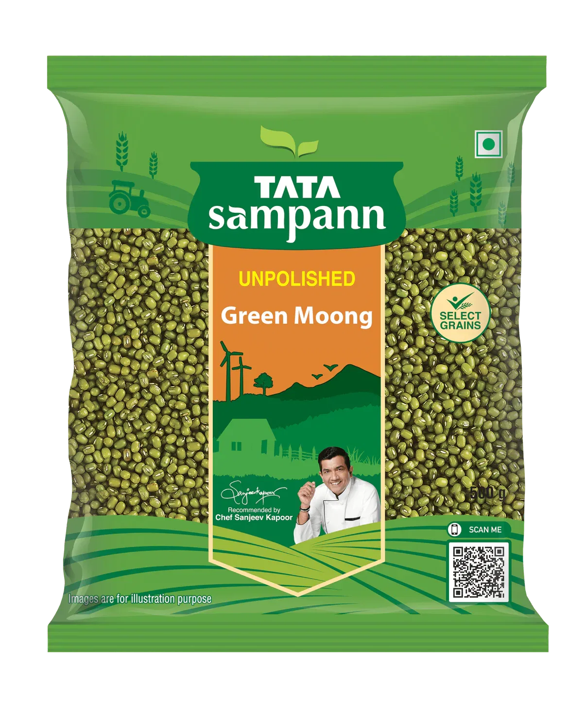 TATA SAMPANN UNPOLISHED GREEN MOONG DAL