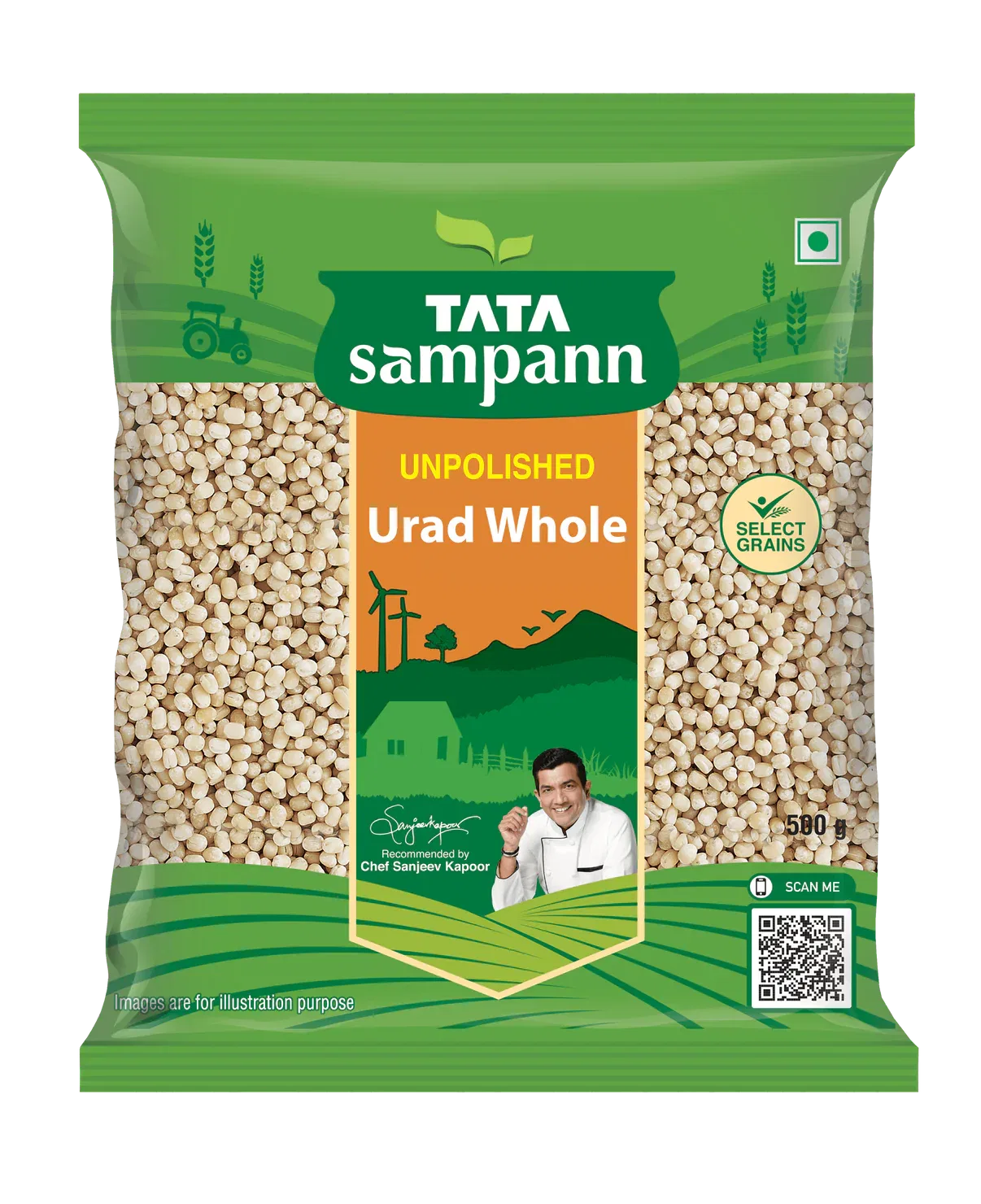 TATA SAMPANN UNPOLISHED URAD WHOLE