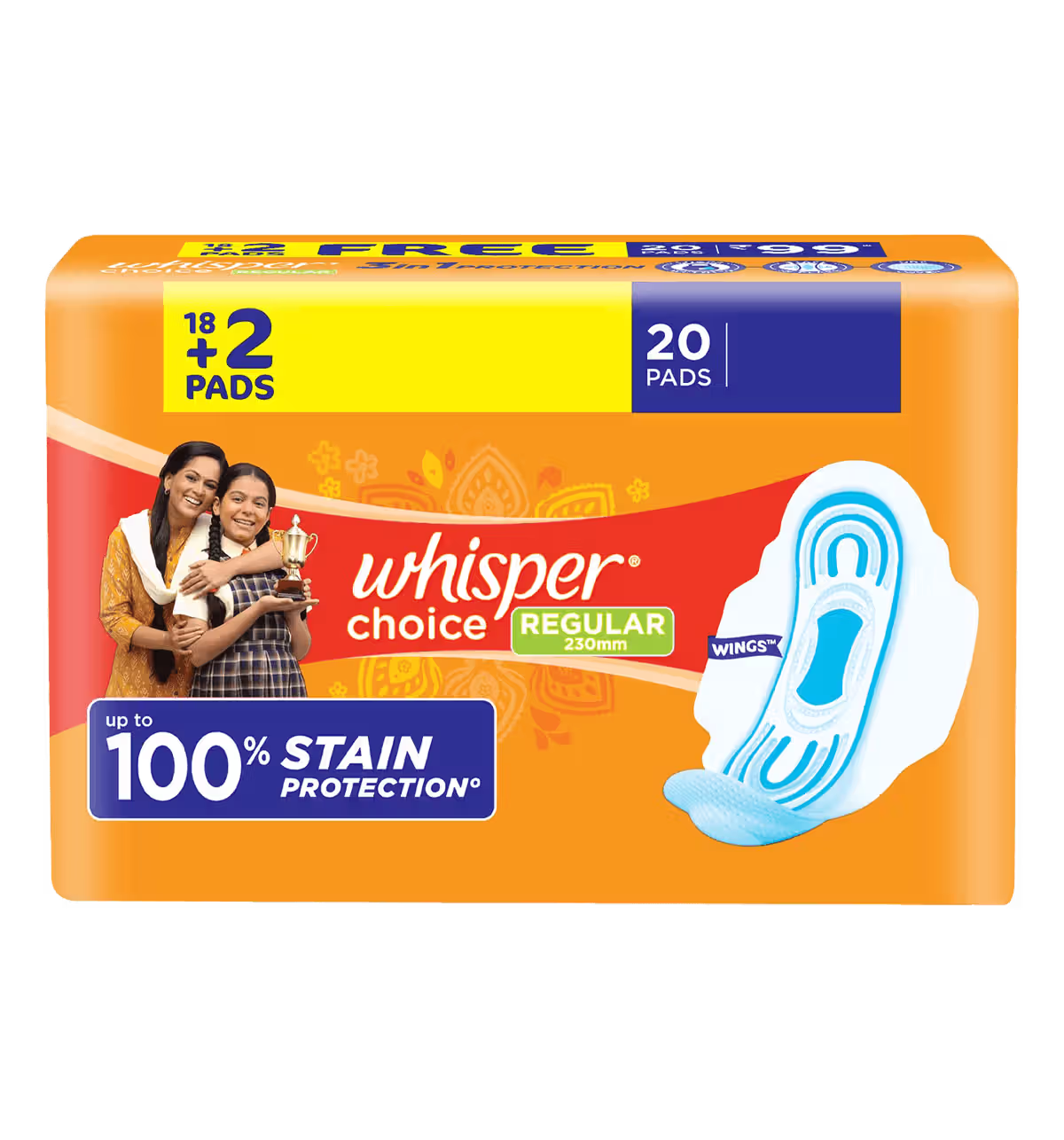 WHISPER CHOICE REGULAR