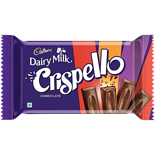 CADBURY DAIRY MILK CRISPELLO CHOCOLATE BAR RS 10