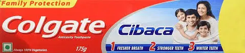 COLGATE CIBACA-175 GM+1N BRUSH FREE