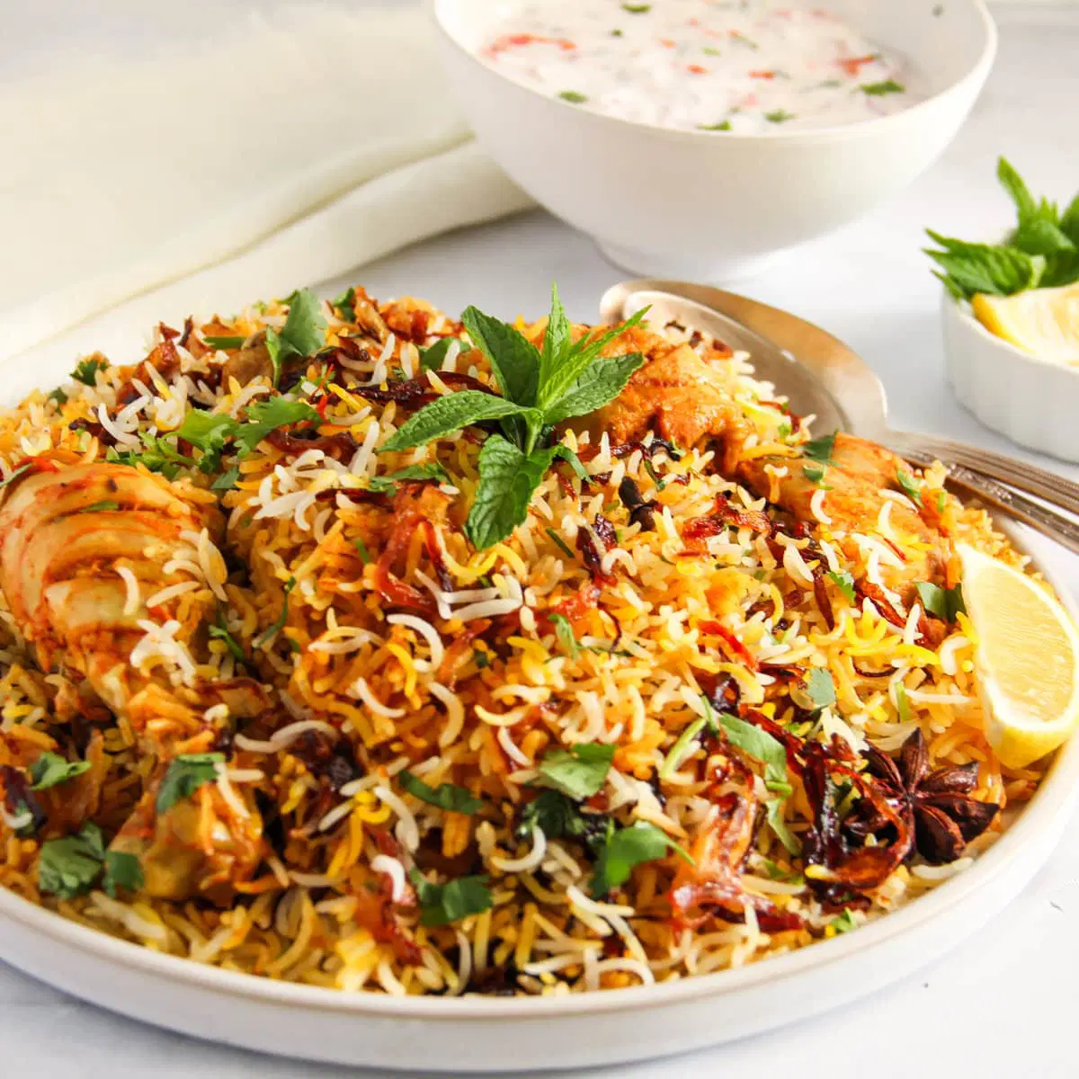 CHICKEN BIRYANI - BY CHILLI PARADISE (TIME 12PM TO 9 PM)