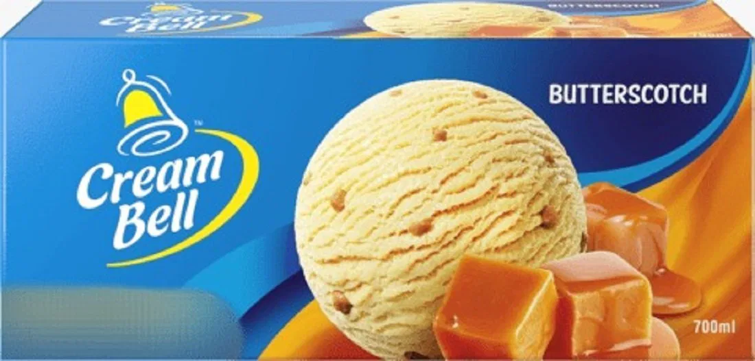CREAM BELL BUTTER SCOTCH ICE CREAM 700ML