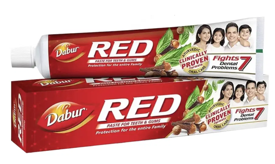 DABUR RED TOOTH PASTE 100G WITH FREE TOOTHBRUSH