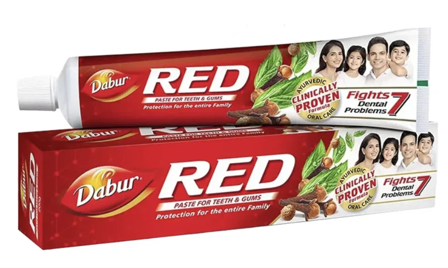 DABUR RED TOOTH PASTE 100G WITH FREE TOOTHBRUSH