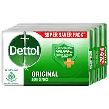 DETTOL ORIGINAL MEGA PACK OF 4*100 GM