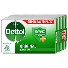 DETTOL ORIGINAL MEGA PACK OF 4*100 GM