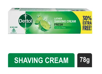 DETTOL FRESH - 30% EXTRA FREE - SHAVING CREAM