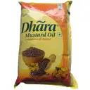 DHARA MUSTARD OIL 1 LTR POUCH - 23% DISCOUNT – image 1
