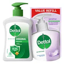 DETTOL ORIGINAL HANDWASH WITH FREE REFILL POUCH