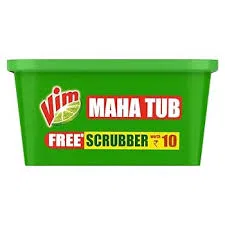 VIM MAHA TUB FREE SCRUBBER 500G