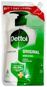 DETTOL ORIGINAL LIQUIDE HAND WASH BUY1GET1 FREE