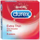 DUREX EXTRA THIN - 3 PC PACK – image 1