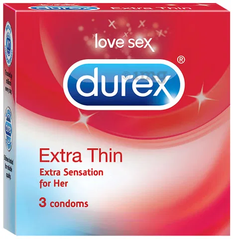 DUREX EXTRA THIN - 3 PC PACK