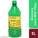 PATANJALI ALOEVERA JUICE WITH FIBER – image 1