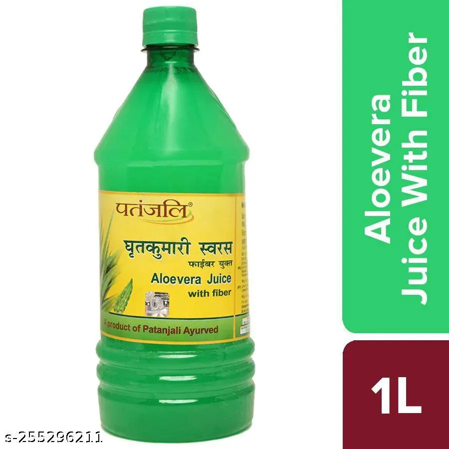 PATANJALI ALOEVERA JUICE WITH FIBER