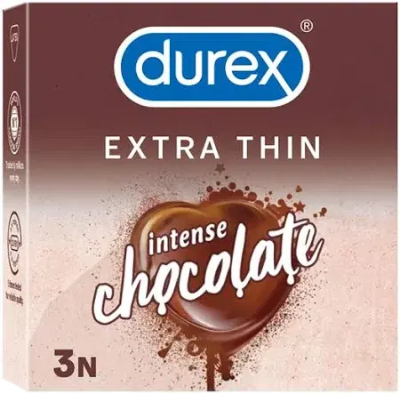DUREX EXTRA THIN CHOCOLATE 3 PC BUY 1 GET 1 FREE