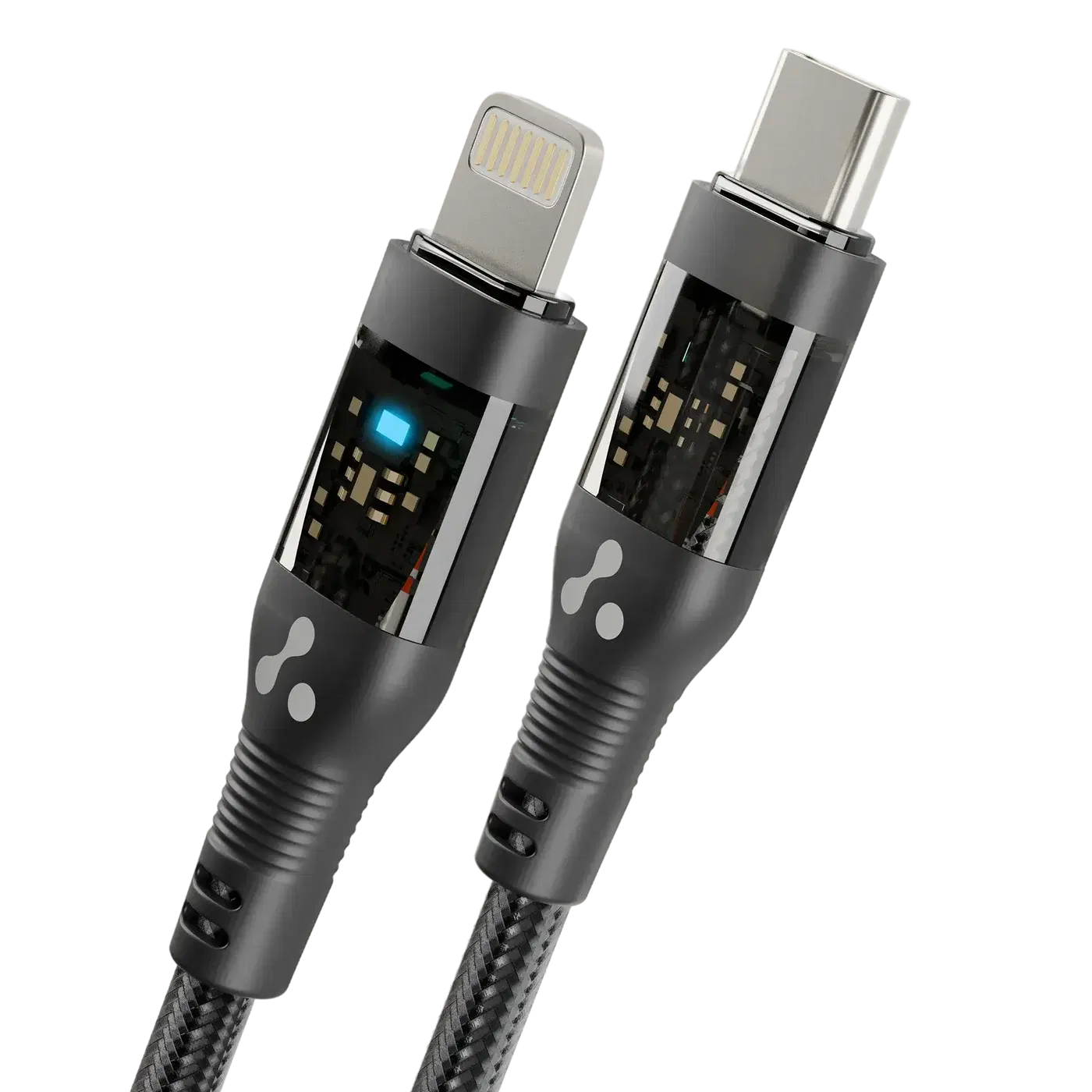 AMBRANE FAST CHARGING IPHONE TYPE C TO LIGHTNING CABLE WITH LED INDICATOR