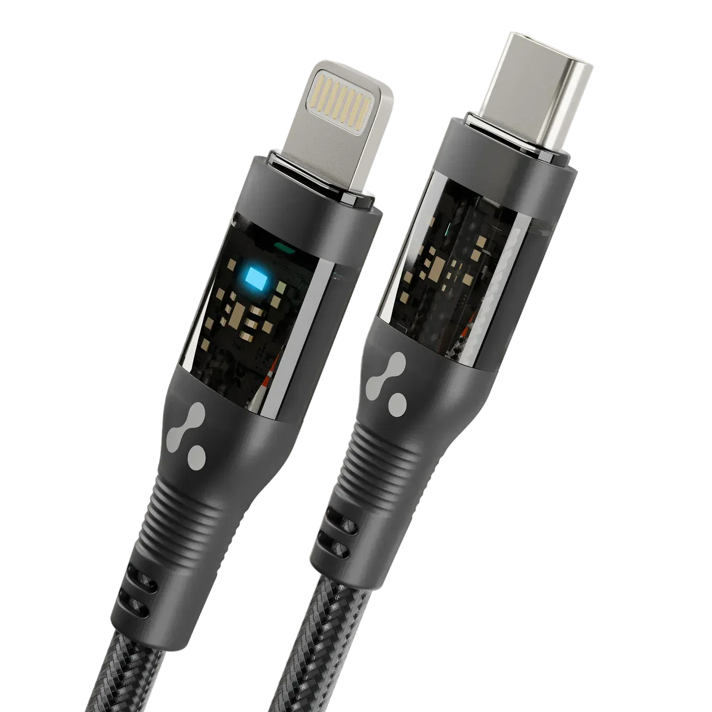 AMBRANE FAST CHARGING IPHONE TYPE C TO LIGHTNING CABLE WITH LED INDICATOR