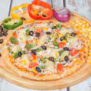 FOUR SEASON PIZZA VEG BY LAZIZ PIZZA