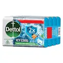 DETTOL ICY COOL SOAP 4*100GM – image 1