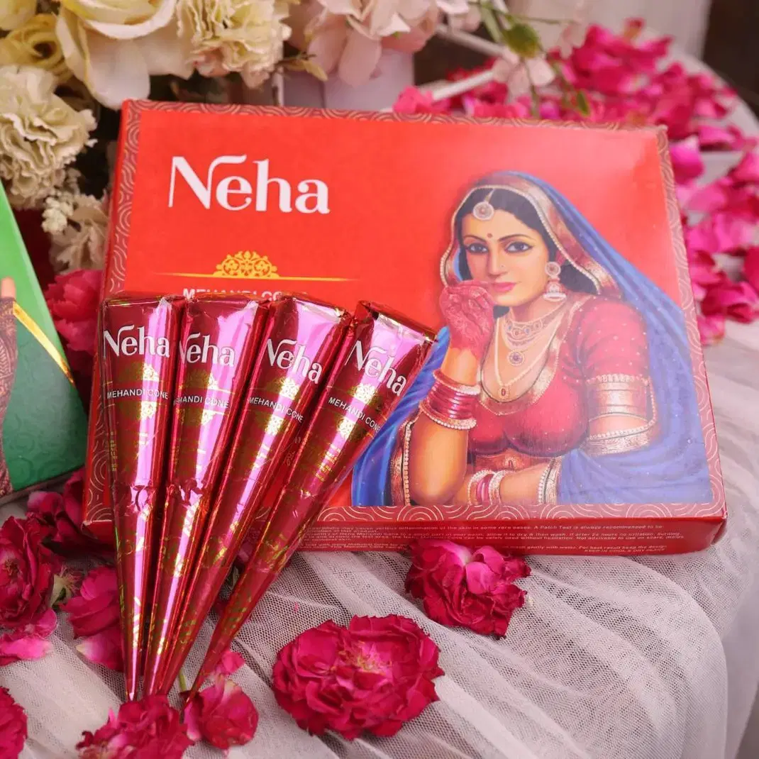 NEHA MEHENDI CONE 4PC