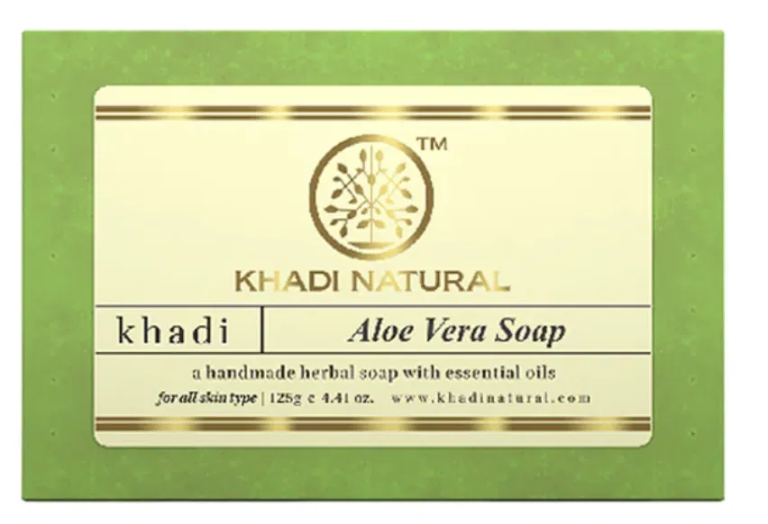 KHADI NATURAL ALOE VERA HANDMADE SOAP 125 GM