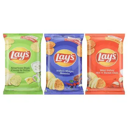 LAYS CHIPS - 3 PACK COMBO - RS 20 X 3
